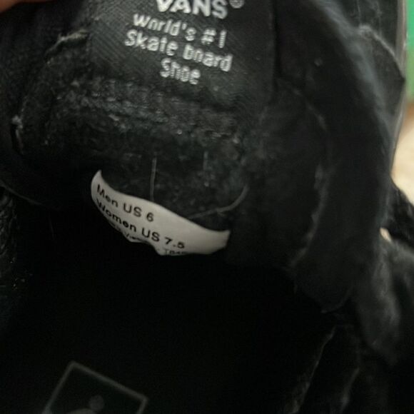 VANS GALAXY SUEDE‎ FLORAL SKATEBOARD SHOES SIZE SIZE 7.5 - Picture 4 of 6